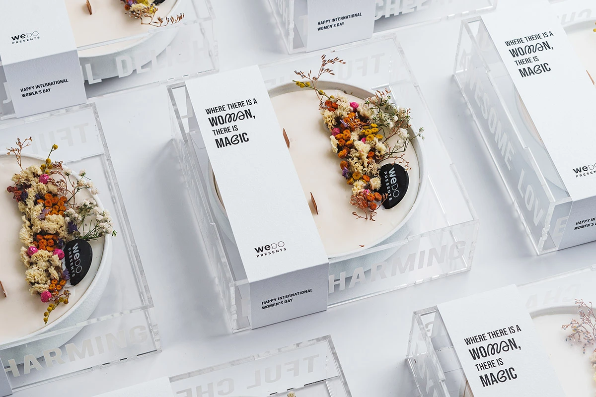 March 8 Present Set for Wedo Creative